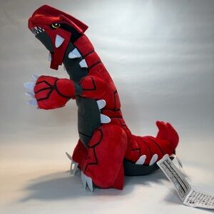 Pokemon Banpresto Groudon Japan Prize Plush Stuffed Toy 2020 New With Tag
